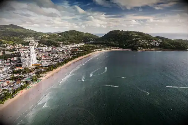 Aerial view of Phuket