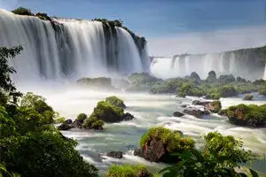 Long exposure of Cataratas do IguaÃ§u