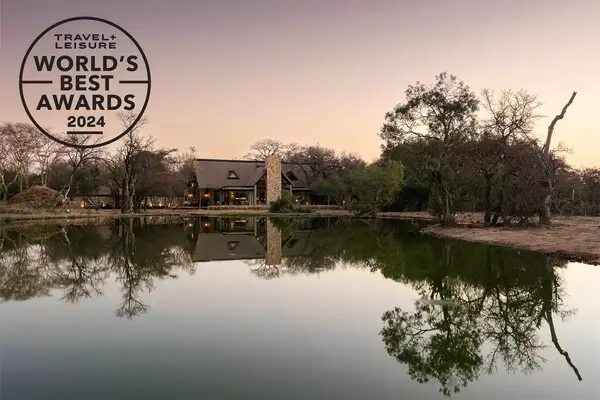 Exteriof or Monwan Game Lodge.