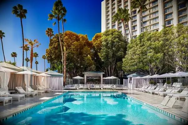 The pool at the Pendry Newport Beach