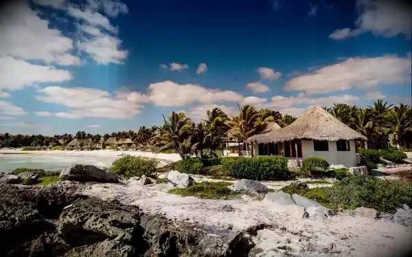 Exterior of the Maya Tulum resort