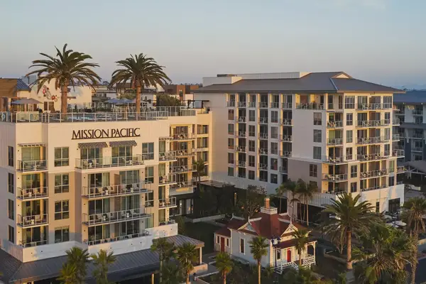 Exterior of the Mission Pacific Beach Resort