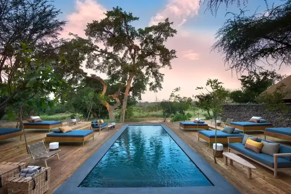 Pool at the Lion Sands Game Reserve