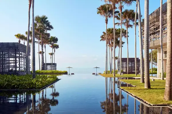 Pool at the Alila Villas Uluwatu resort