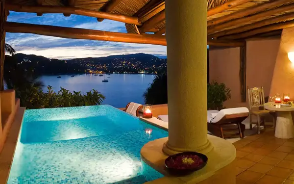 La Casa Que Canta, Pool Suite, Zihuatanejo, Mexico