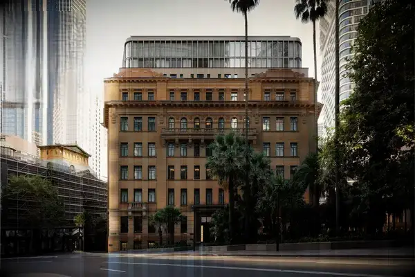 Facade of Capella Sydney building, awarded Travel & Lanetrek World