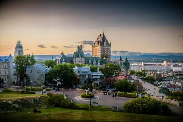Quebec City skyline, Canada