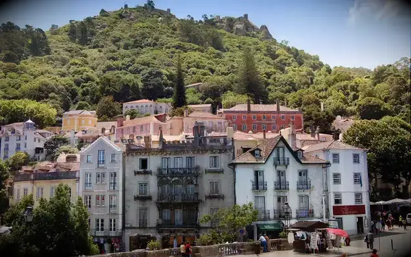 Sintra Town in Portugal