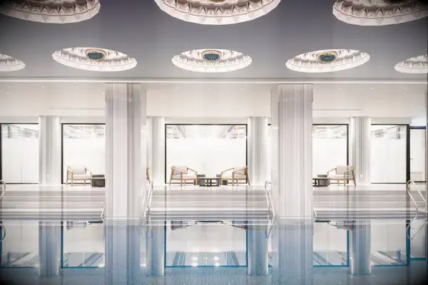 Spa pool at the Peninsula Istanbul hotel