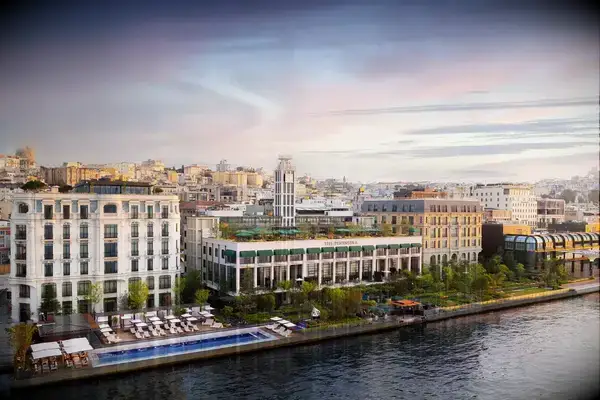 Exterior of The Peninsula Hotel, in Istanbul