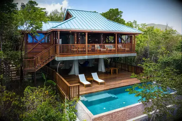 Exterior of Secret Bay Resort 