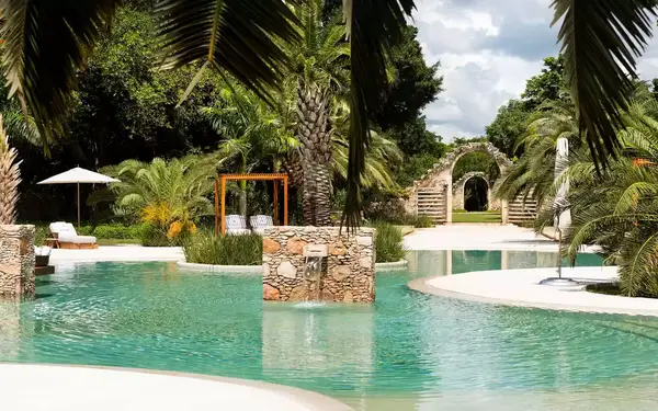 Chablé Resort & Spa pool area