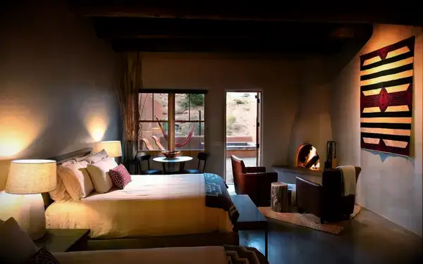 Ojo Caliente Mineral Springs Resort & Spa guest room